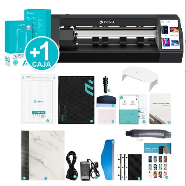 Kit PT18 Black Laptop Pantalla Android - Plotter de Corte Hidrogel Devia