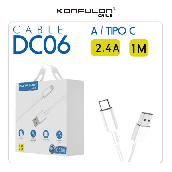 Cable DC06 A/Tipo C