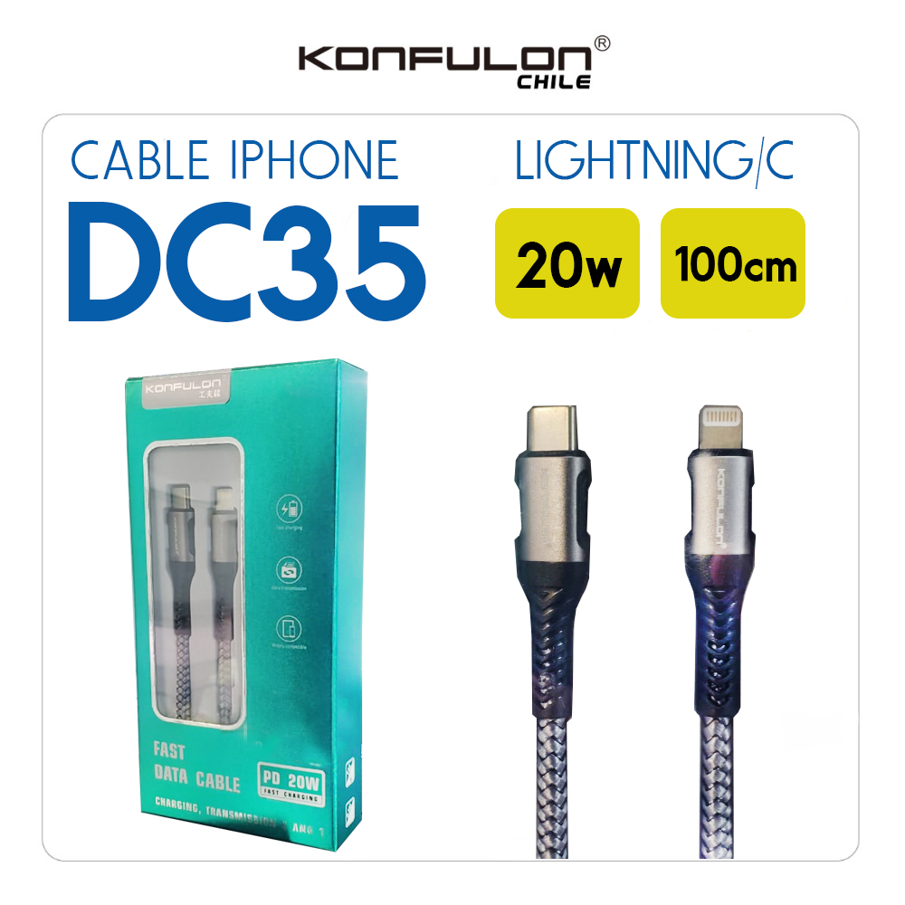 Cable Hilado DC35 C/iPhone