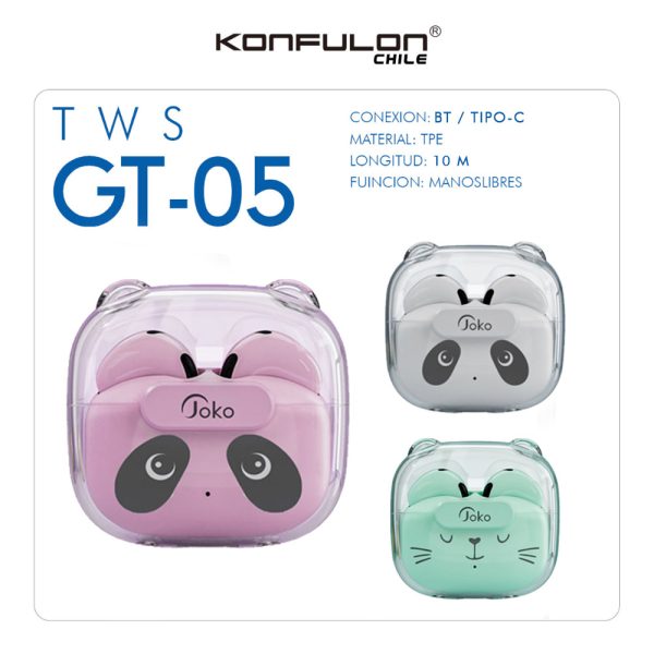 Audífonos Bluetooth GT-05