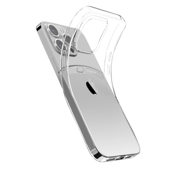 iPhone 15 Promax: Carcasa Transparente Naked Case