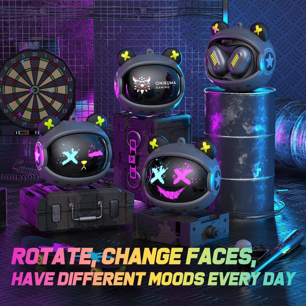 Tws Gamer Bluetooth Onikuma T20 Negro