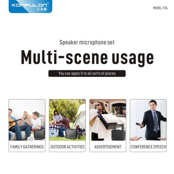 Parlante Karaoke Konfulon F24