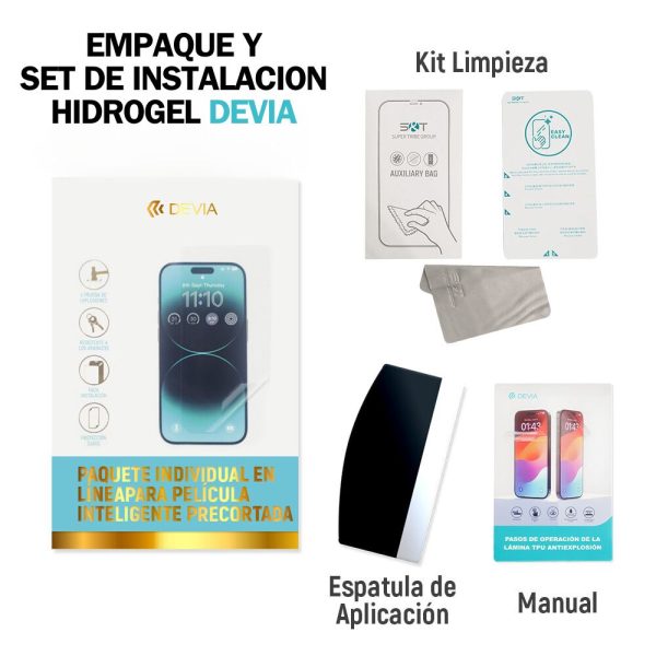 2 Empaque de Presentación Hidrogel Devia