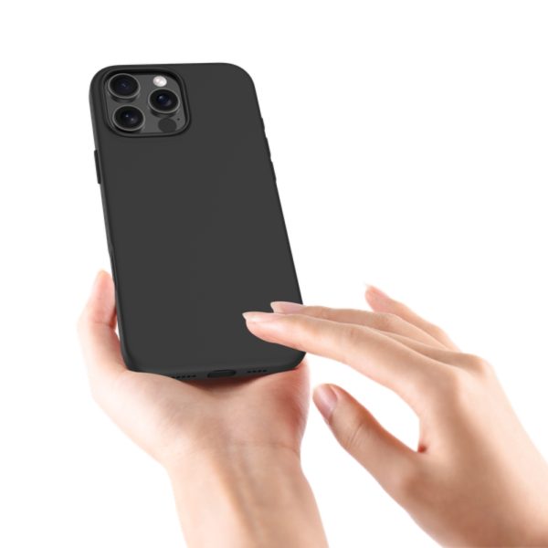 iPhone 16: Carcasa Silicona Hard Magsafe Negro 6382