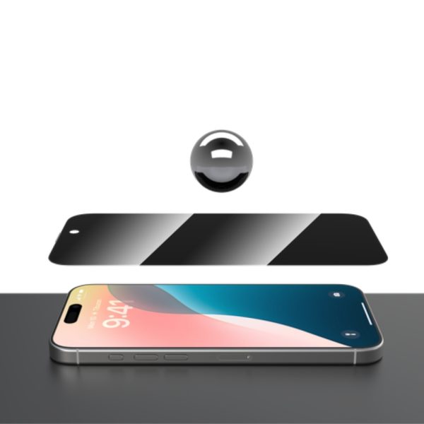 5 iPhone 16 PRO Vidrio Privacy Antiespia 5576