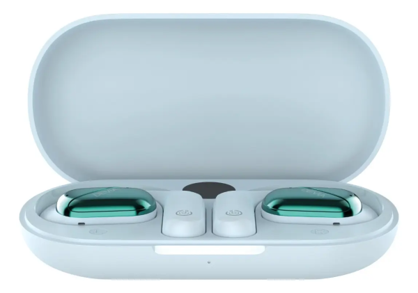 Audífonos Devia Ows Lite1 Livianos Cómodos Bluetooth Celeste 2681
