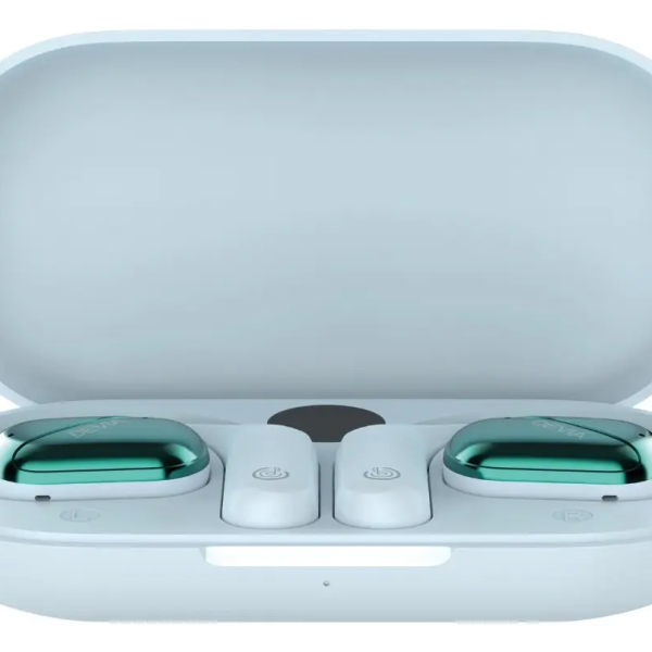 Audífonos Devia Ows Lite1 Livianos Cómodos Bluetooth Celeste 2681