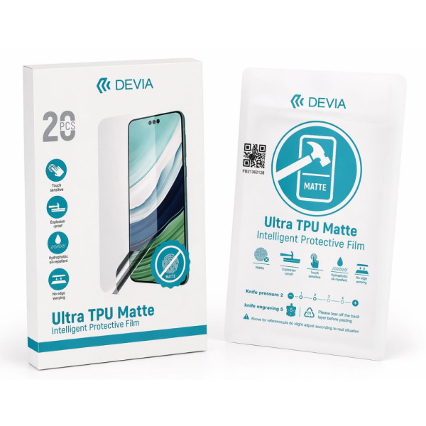 HIDROGEL MATTE ANTIHUELLA ULTRA Hidrogel Antihuella Mate 2026 (20 Pcs)